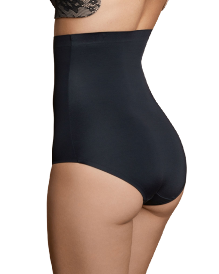 Faja sem costuras estilo panties BYE-BRA em preto