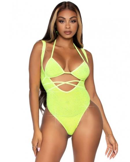 LEG AVENUE - BIKINI TOP AND BODY TALLA ÚNICA