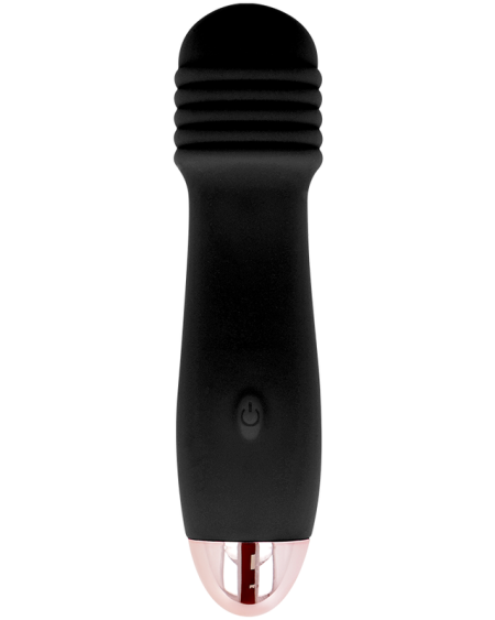 DOLCE VITA - VIBRADOR RECARGABLE TRES NEGRO 7 VELOCIDADES