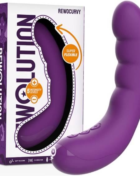 REWOLUTION - REWOCURVY VIBRADOR FLEXIBLE RECARGABLE