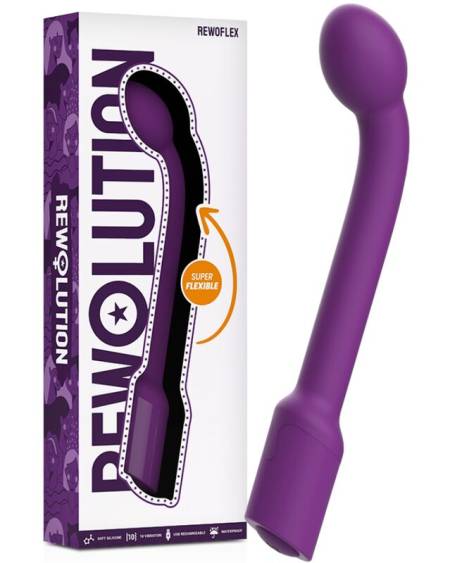 REWOLUTION - REWOFLEX VIBRADOR ESTIMULADOR PUNTO G FLEXIBLE