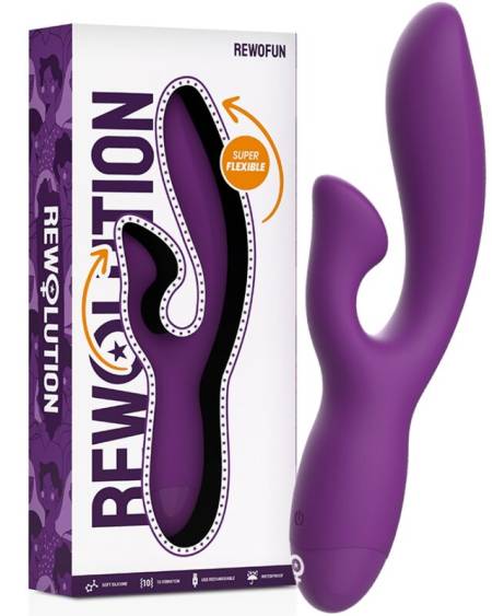 REWOLUTION - REWOFUN VIBRADOR FLEXIBLE CON RABBIT