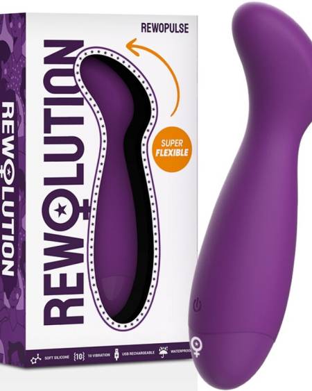 REWOLUTION - REWOPULSE VIBRADOR FLEXIBLE ESTIMULADOR PUNTO G