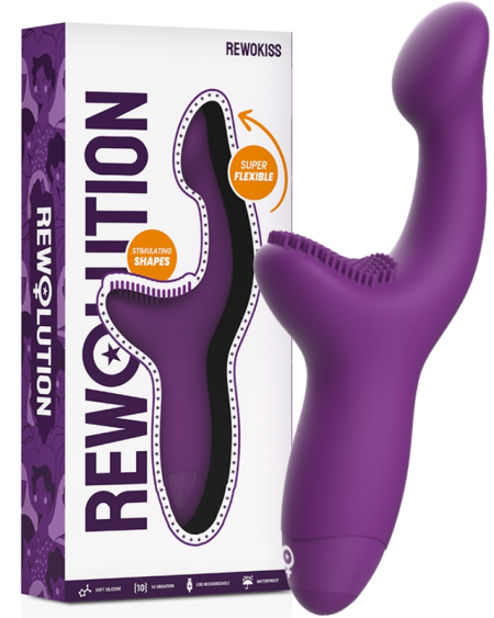 REWOLUTION REWOKISS Vibrador Estimulador Ponto A