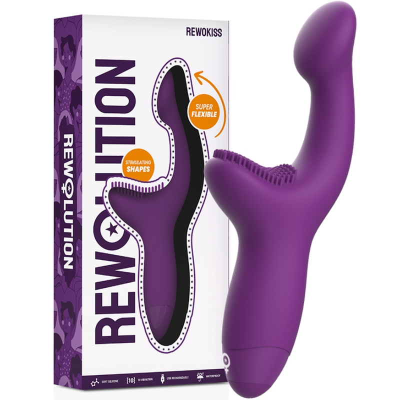 REWOLUTION REWOKISS Vibrador Estimulador Ponto A