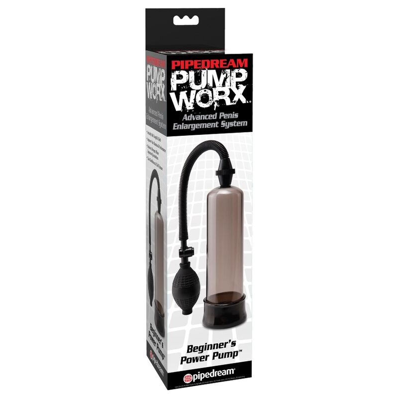 Bomba de Ereção para Iniciantes Pump Worx Negra