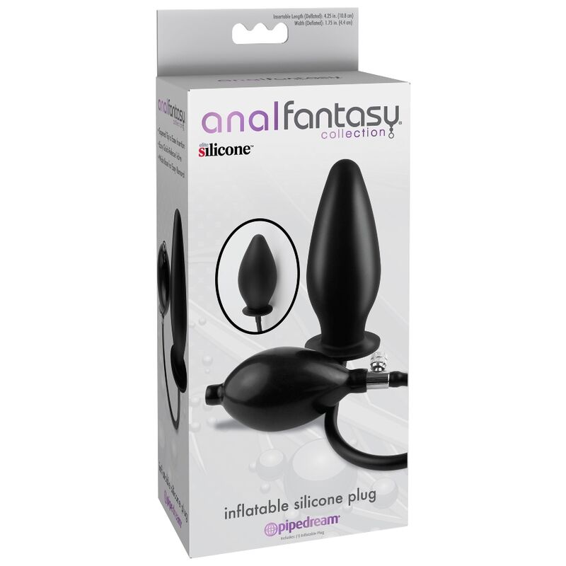 Plug Inflável de Silicone da Anal Fantasy
