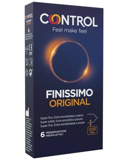 CONTROL - FINISSIMO ORIGINAL 6 UNIDADES