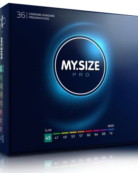 MY SIZE - PRO PRESERVATIVOS 45 MM 36 UNIDADES