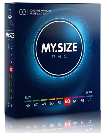 MY SIZE - PRO PRESERVATIVOS 60 MM 3 UNIDADES