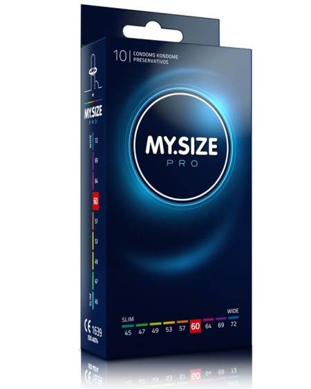MY SIZE - PRO PRESERVATIVOS 60 MM 10 UNIDADES