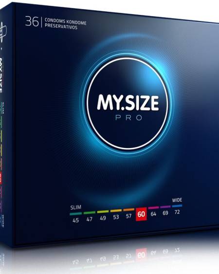 MY SIZE - PRO PRESERVATIVOS 60 MM 36 UNIDADES