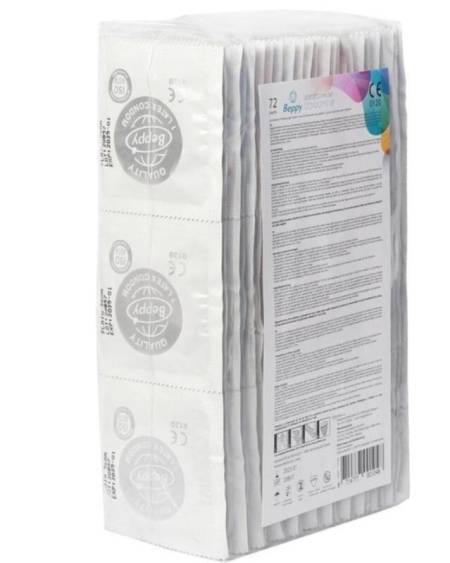 BEPPY - PRESERVATIVOS NATURALES 72 UNITS