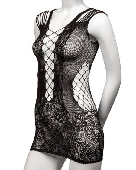 CALEXOTICS - PEEK-A-BOO MINI VESTIDO TALLA ÚNICA