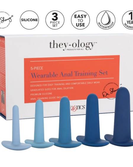 CALEXOTICS - WEARABLE ANAL TRAINING SET 5 PIECES