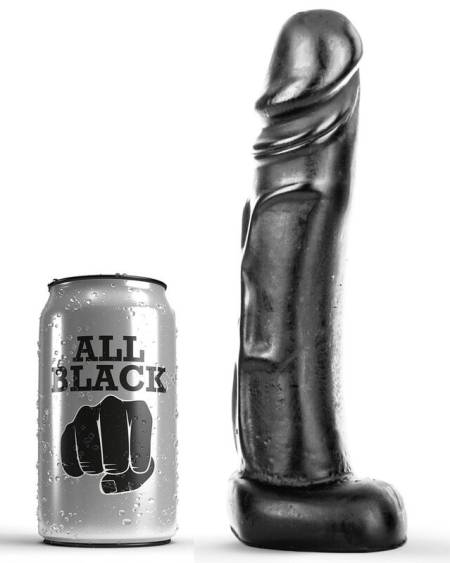 Dildo realista All Black 22 cm