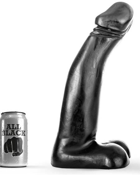 Dildo Realista Negro Fisting 29 cm - All Black