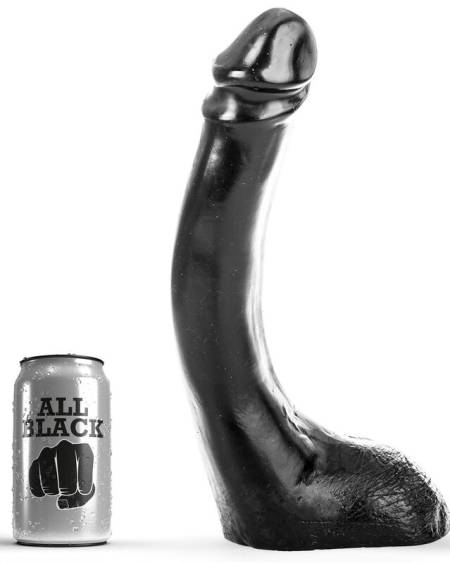 Dildo Negro All Black 29 cm