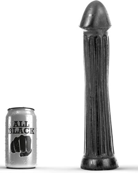 Plug Dildo All Black 31 cm