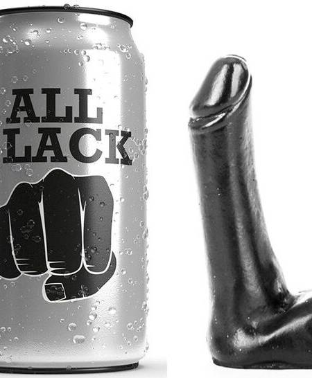 Dildo All Black 9 cm
