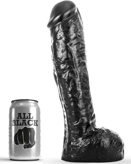 Dildo ALL BLACK de 29 cm