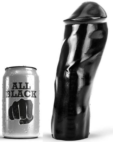 ALL BLACK - DILDO REALÍSTICO 20 CM