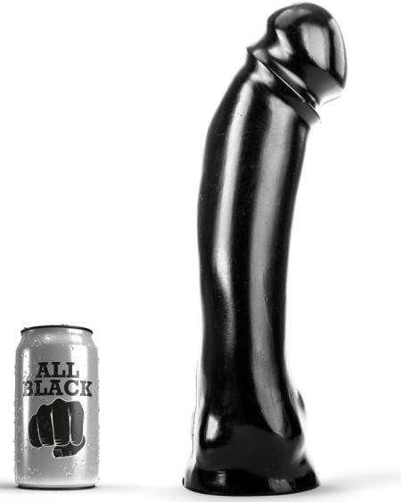 Dildo All Black de 33 cm