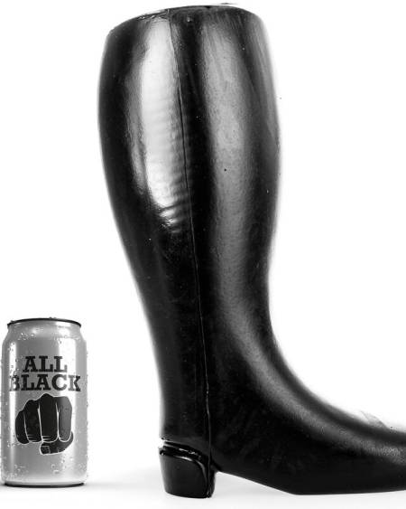 Bota Gigante Fisting Suave ALL BLACK 31 cm