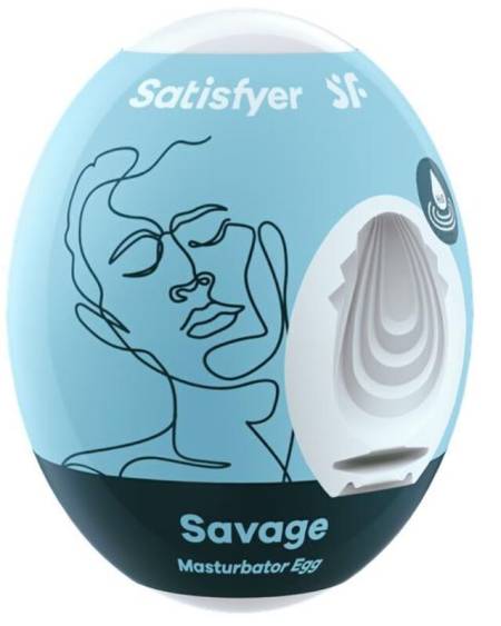 SATISFYER - SAVAGE HUEVO MASTURBADOR