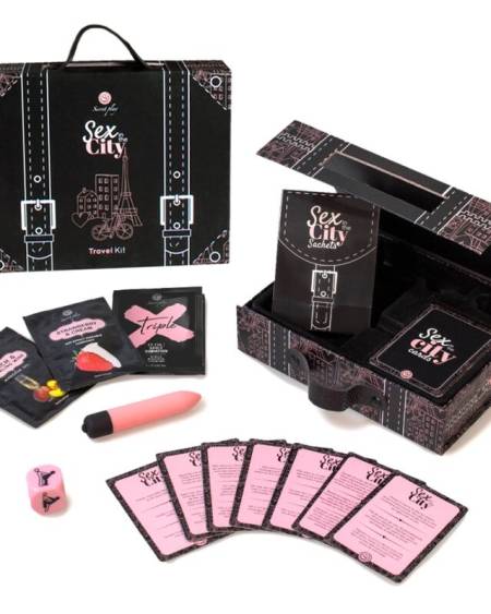 SECRETPLAY - SEX IN THE CITY TRAVEL KIT (ES/EN/DE/FR/NL/PT)