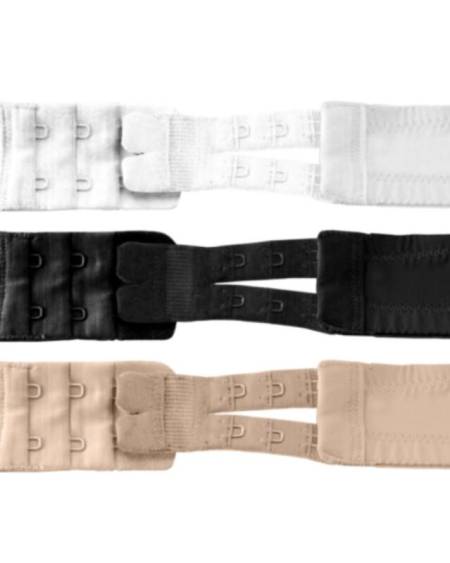 BYE-BRA - EXTENSORES DE CONTORNO FLEXIBLES 2 GANCHOS 3 UDS