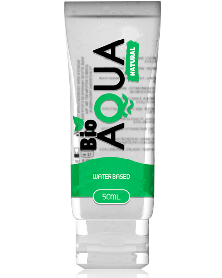 Lubrificante aquoso BIOAQUA com ingredientes naturais