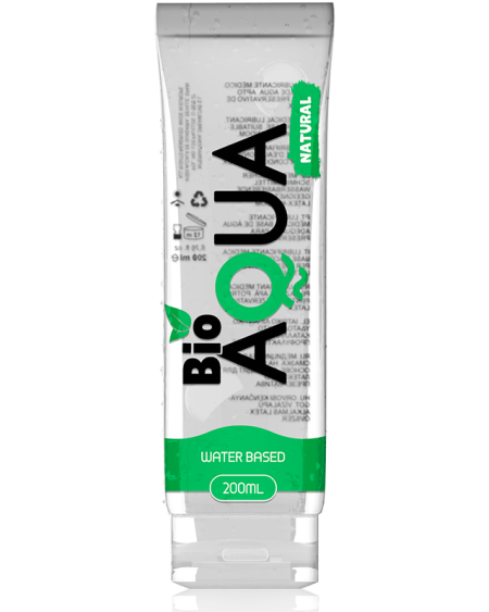 BIOAQUA - LUBRICANTE INGREDIENTES NATURALES BASE AGUA 200 ML
