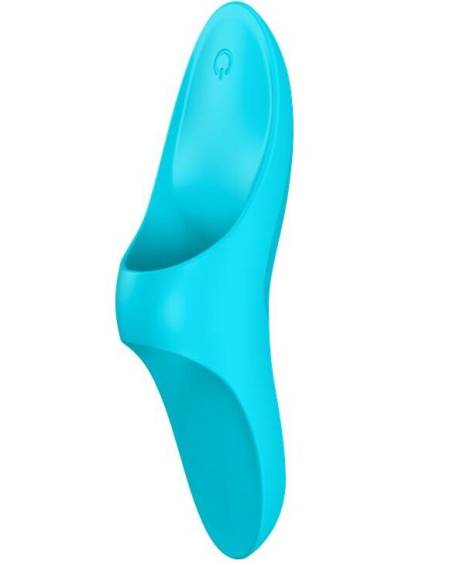 SATISFYER - TEASER DEDAL VIBRADOR AZUL LIGHT