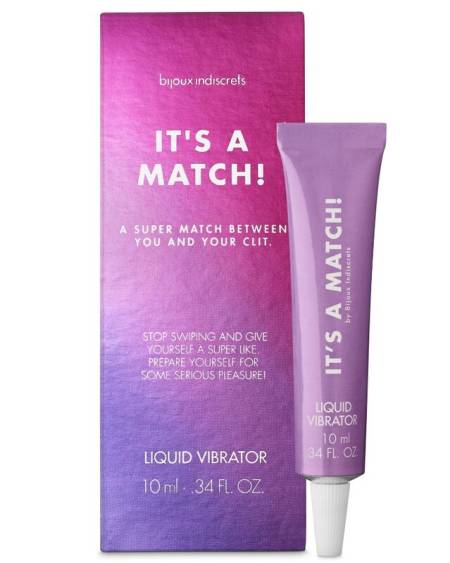 BIJOUX INDISCRETS - ITS A MATCH VIBRADOR LIQUIDO 10 ML