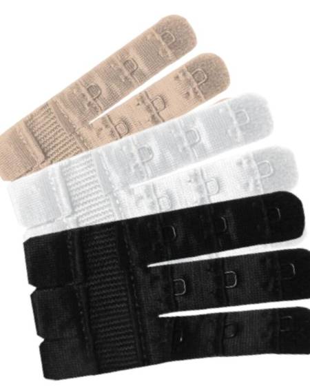 BYE-BRA - EXTENSORES DE CONTORNO FLEXIBLES 3 GANCHOS 3 UDS