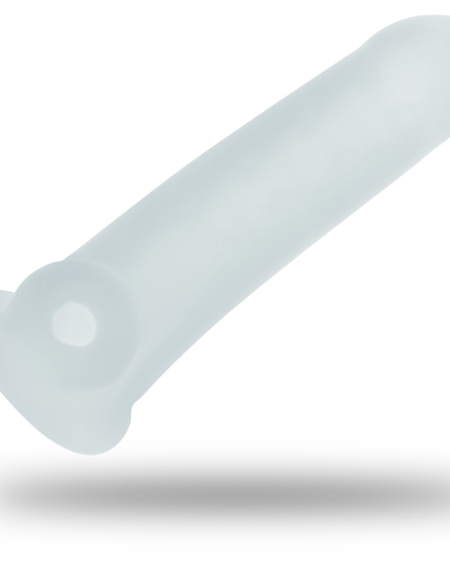 Capa para pénis e testículos em silicone pequena