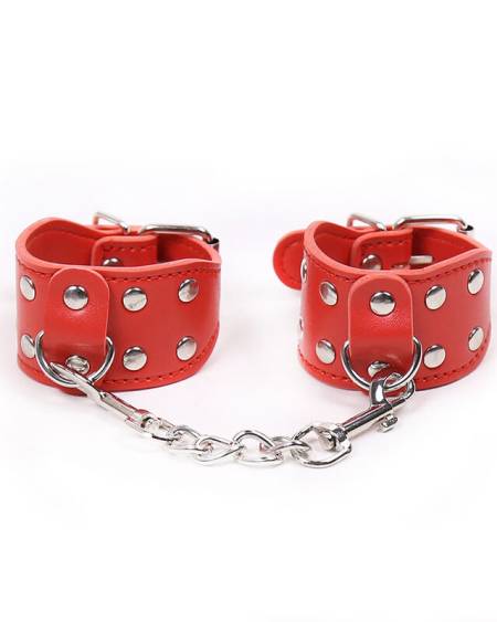 OHMAMA FETISH - ESPOSAS AJUSTABLES CON CADENA METALICA
