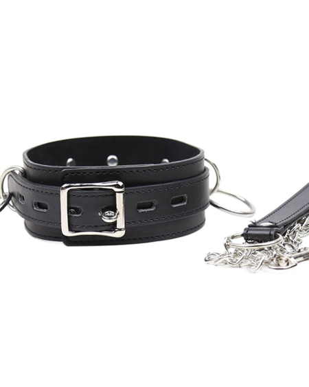 OHMAMA FETISH - COLLAR SUMISION CON 3 ANILLAS