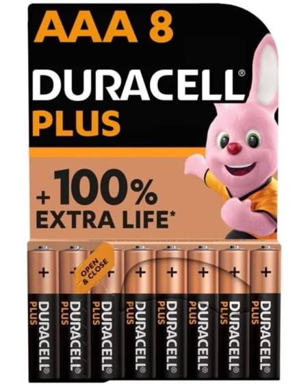 Pilas Alcalinas Duracell AAA