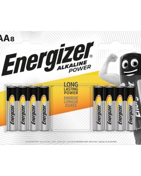 ENERGIZER - ALKALINE POWER PILA ALCALINA AAA LR03 BLISTER*8