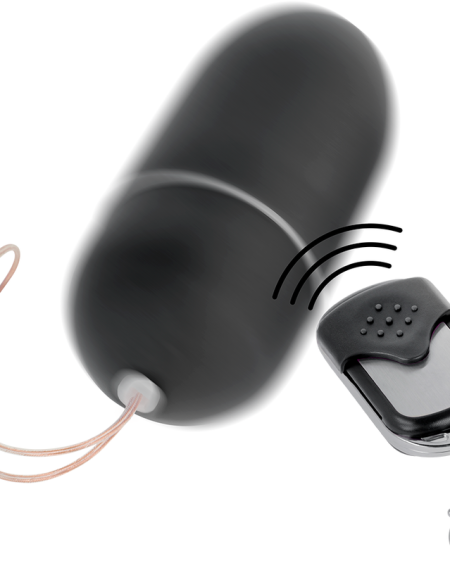 ONLINE - HUEVO VIBRADOR CONTROL REMOTO L NEGRO