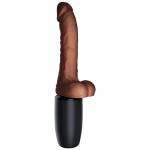 KING COCK - PLUS TRIPLE THREAT MARRÓN