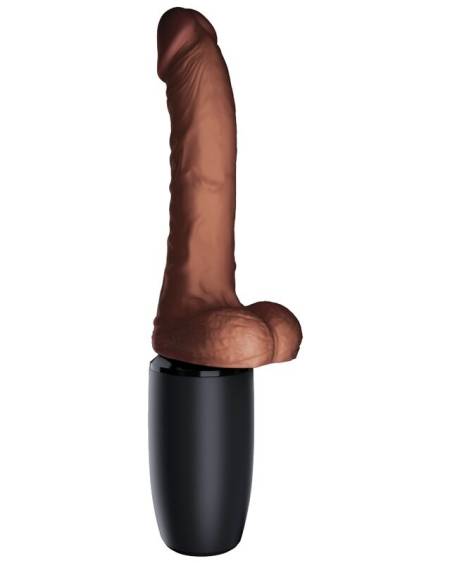KING COCK - PLUS TRIPLE THREAT MARRÓN