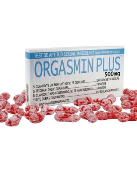 DIABLO GOLOSO - ORGASMIN PLUS CAJA DE CARAMELOS MASCULINO