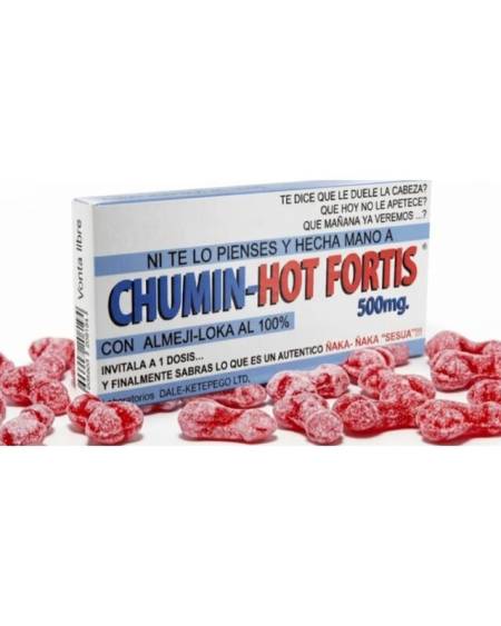 DIABLO GOLOSO - CAJA DE CARAMELOS CHUMIN-HOT FORTIS