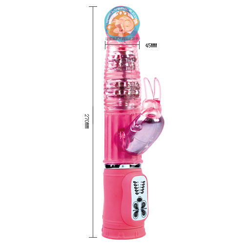 BAILE - PASSION ROCK BUNNY RAMPANTE 10F 27 CM - Vibrador e Rotador