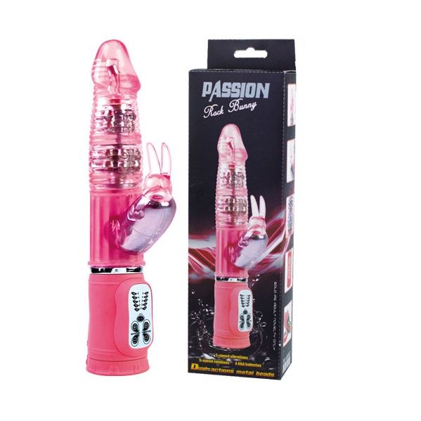 BAILE - PASSION ROCK BUNNY RAMPANTE 10F 27 CM - Vibrador e Rotador