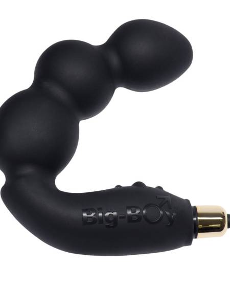 ROCKS-OFF BIG-BOY 7V Estimulador do Ponto G Masculino Negro