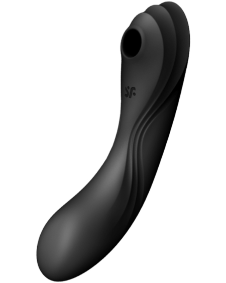 SATISFYER - CURVY TRINITY 4 ESTIMULADOR Y VIBRADOR NEGRO